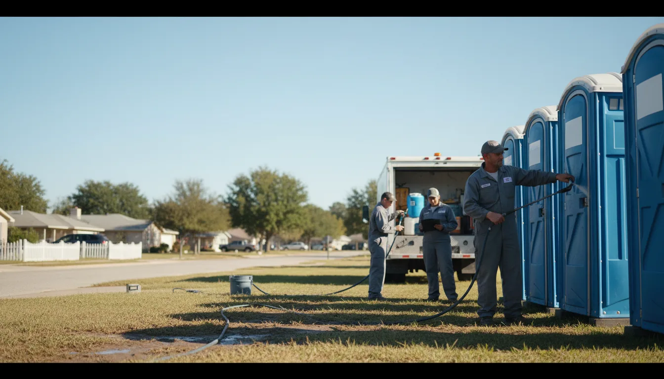 Long-Term Portable Toilet Rental in Tyndall, SD near me